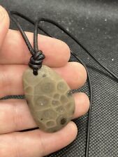 Polished Petoskey Stone Knecklace picture