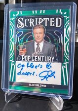 2024 Leaf Pop Century Scripted Green Autograph Alec Baldwin 1/1 picture