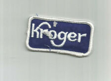 Kroger advertising employee/driver patch 1-1/2 X 2-7/8 #3851 picture