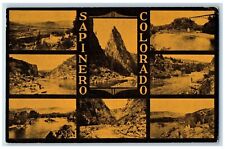 c1937 Multiview Of Sapinero Gunnison Colorado CO Posted Vintage Postcard picture