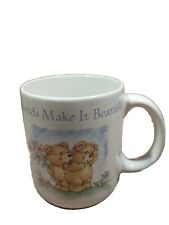 American Greetings Designer's Collection Friends Make It Bearable Mug-Vtg picture