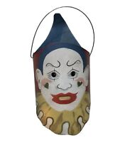 Shadowdancer Edna Young Luminary Metal Clown Face Vintage 1988 Folk Art No Stand picture