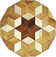 Wooden Trivet Sturdy Wooden Hot Pads Eco-Friendly Kitchen Decor picture