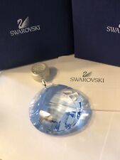 New With OBox Swarovski Crystal 2009 SCS Blue Water Window Ornament 905545 picture