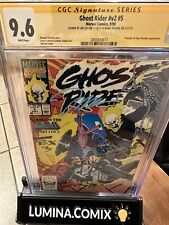 Ghost Rider v2 #5 CGC SS 9.6 NM/MT - Signed by Jim Lee & Mark Texeira picture