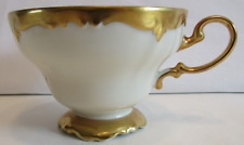 Rosenthal Selb Germany Baroque Gold Pomadour Tea Cups/Saucers You Pick Vintage picture