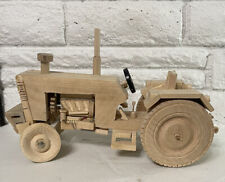 Handmade Solid Wood Tractor - Moving Parts, Rolls & Turns, Made From Pallet picture