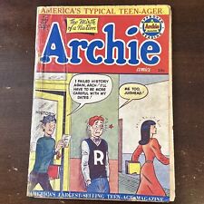 Archie #37 (1949) - Archie and Veronica Golden Age - Missing Centerfold picture