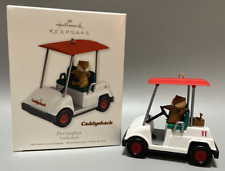 Hallmark Keepsake Pro Gopher CaddyShack Golf Cart Christmas Ornament 2011 picture