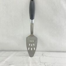 Ekco Eterna Epic Canoe Muffin Stainless Steel Black Handle Pie Cake Server picture