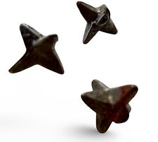 3 CIVIL WAR CALTROP Crow’s Feet  Anti-Calvary Military Weapons 1800s Relics  1” picture