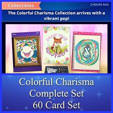 COLORFUL CHARISMA COLLECTION-EPIC+SR+RARE+UNCOM 60 CARD SET-TOPPS DISNEY COLLECT picture