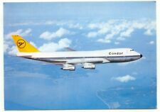 Condor Airlines Boeing 747 Jumbo Jet Plane Postcard picture