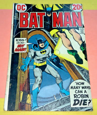 VTG Dec. 1972 Vol. 33 No. 246 - DC Batman “How Many Ways Can A Robin Die?” AS IS picture