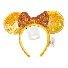 2023 Disney Parks Epcot Flower & Garden Festival Orange Bird Minnie Ear Headband picture