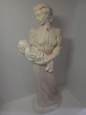 Beautiful Alice Heath Sculpture, 1990 Mother &Child, Love Victorian, Packed Well picture