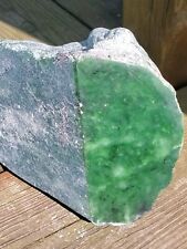 Siberian Marbled Green and White Jade Rough, 5lbs 1oz picture