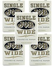 5x Job Rolling Papers Single Wide 1.0 Original 32 Lvs/Pk *5 Packs* USA SHPD* picture