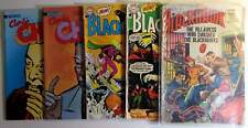 Mixed Lot of 5 #Charlie Chan 1,5,Blackhawk 90,200,201 DC 1955 Comic Books picture