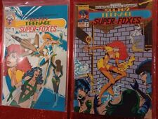 SULTRY TEENAGE SUPER FOXES # 1 - # 2 SET  COPPER AGE SOLSON PUBLICATIONS picture