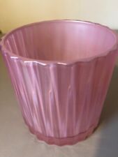 Teleflora Pink Shimmer Ribbed Vase Small Pot picture