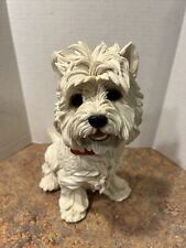 Danbury Mint Westie Dog White West Highland Terrier 10