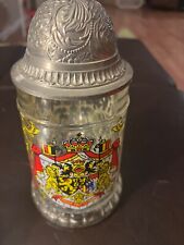 West German BMF Glass Beer Stein. Vintage. picture