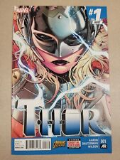 Thor Vol 1 #1 November 2015 If He Be Worthy Second Printing Marvel Comic Book picture