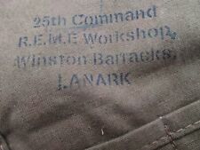 BSA M20  M21 M23 SERIES ARMY TOOL BAG  1944 25th Command Winston Barracks Lanark picture