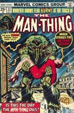 Man-Thing #22 FN+ 6.5 1975 Stock Image picture