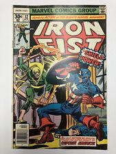 Iron Fist #12 VF Captain America Wrecking Crew 1977 Bronze Age Marvel Comics picture