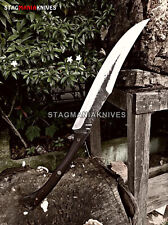 30'' Hand Forged J2 Steel Hunting Bowie Machette Knife Sabre Large Sword Vintage picture