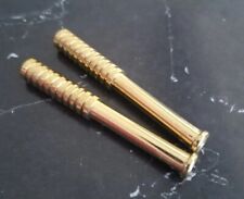 SOLID Brass one hitter dugout real brass set of 2 quality since 1997  picture