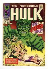 Incredible Hulk #102 FR/GD 1.5 1968 picture