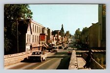 St Marys Ontario-Canada, Greetings from St Marys, Queen Street, Vintage Postcard picture