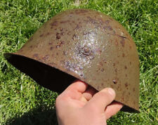 WWII Polish Helmet WZ31 Salamandra. Rare picture