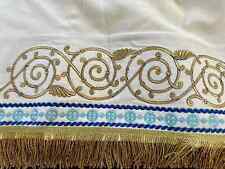 Holy table cover gold, fully embroidered White Gold picture