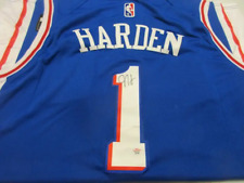 James Harden of the Philadelphia 76ers signed autographed basketball jersey PAAS picture