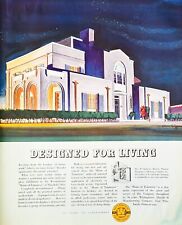 Westinghouse Home of Tomorrow - 1936 VINTAGE AD - Mansfield Ohio picture
