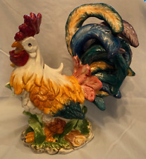 Kaldun & Bogle Vintage Tuscan Rooster Tea Pot/Pitcher RARE picture