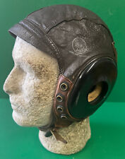 ARMY AIR FORCES PILOT’S TYPE A-11 LEATHER FLYING HELMET picture