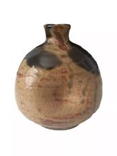 Vintage Small Japanese Stonware Vase Pottery 3.5