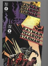 Batman Hellboy Starman #1-2 complete Mike Mignola UNLIMITED SHIPPING $4.99 picture