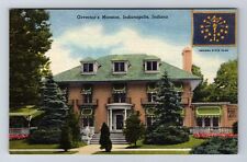 Indianapolis IN-Indiana, Governor's Mansion, Antique, Vintage Postcard picture