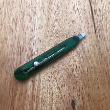 Vintage Antique Advertising Retractable Nail File Green Bakelite Celluloid V2 picture