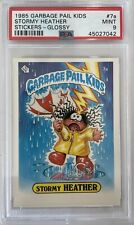 1985 Garbage Pail Kids🔥Series 1 Glossy🔥Stormy Heather🔥7a🔥PSA 9 Mint picture