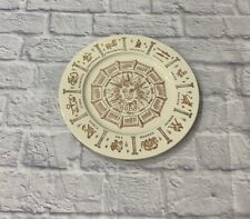 Vintage Plate Astrology Horoscope Zodiac 1968 picture