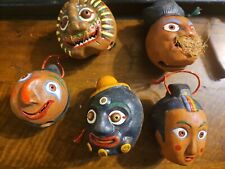 Japanese Clay Bell Dorei Vintage,set of five LOT picture