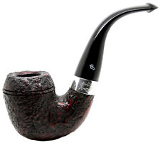 Peterson Sherlock Holmes Rustic Finish 'Watson' Sterling Silver Mounted Pipe picture
