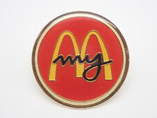McDonald's My Mcdonalds Gold Tone Vintage Lapel Pin picture